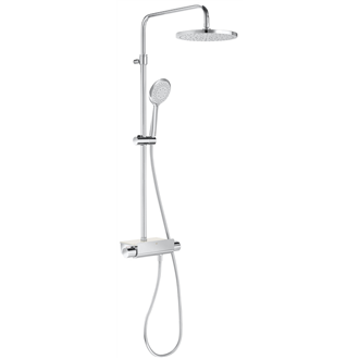 Columna ducha termost&aacute;tica Round Deck Roca