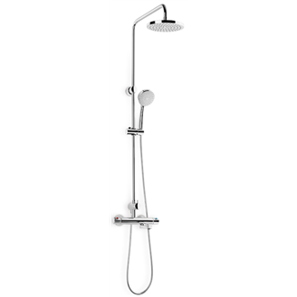 Columna ba&ntilde;o-ducha ca&ntilde;o retr&aacute;ctil Victoria Roca