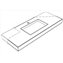 Lavabo encimera ATENEA 2 senos Resigres