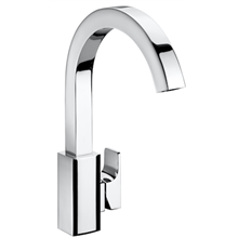 Grifo monomando cocina curvado L90 Roca