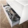 Mueble 91cm Blanco Brillo de 2 cajones SALGAR NOJA