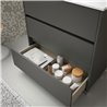 Mueble 101cm Gris Mate 3 cajones SALGAR ARENYS
