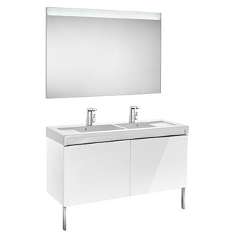Pack mueble 130cm blanco Stratum-N Roca