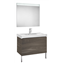 Pack mueble con lavabo 90 cm yosemite Stratum-N Roca