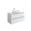 Mueble 100cm blanco sobrencimera Inspira Square Roca