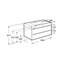 Mueble 80cm blanco Inspira Roca