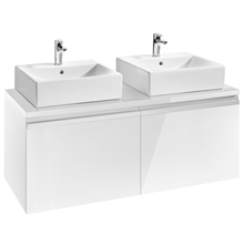 Mueble 120 cm blanco brillo Heima Roca