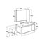 Pack mueble 110 cm blanco brillo Heima Roca