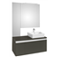 Pack mueble 110 cm gris mate Heima Roca