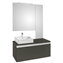 Pack mueble 110 cm gris mate Heima Roca