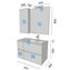 Mueble 60+25 cm 2 cajones SALGAR FUSSION LINE