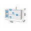Mueble 80+25 cm 2 cajones huecos SALGAR FUSSION LINE