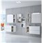 Mueble 80+25 cm 2 cajones huecos SALGAR FUSSION LINE
