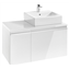 Mueble 90cm blanco brillo Heima Roca
