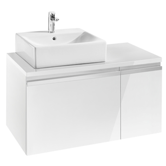 Mueble 90cm blanco brillo Heima Roca