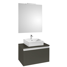 Pack mueble 80 cm gris mate Heima Roca