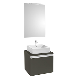 Pack mueble 60 cm gris mate Heima Roca