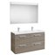 Pack mueble con lavabo cuatro cajones fresno Prisma Roca