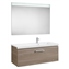 Pack mueble con lavabo un caj&oacute;n 110 cm fresno Prisma Roca