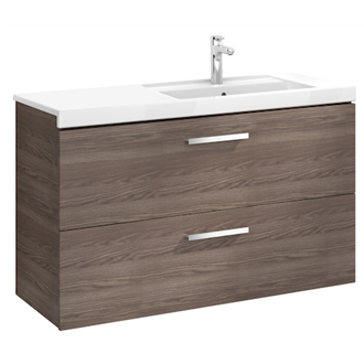 Mueble 110cm dos cajones fresno Prisma Roca