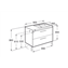 Mueble 90cm dos cajones blanco Prisma Roca