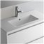 Conjunto ba&ntilde;o SALGAR FUSSION LINE 700 Blanco Brillo