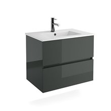 Conjunto baño SALGAR FUSSION LINE 700 Gris Brillo