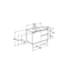Mueble 100cm blanco Anima Roca