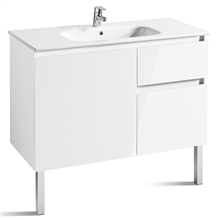 Mueble 100cm blanco Anima Roca