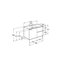 Mueble 100cm arena Anima Roca