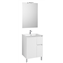 Pack mueble 60cm blanco Anima Roca