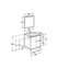 Pack mueble 60cm arena Anima Roca