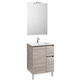 Pack mueble 60cm arena Anima Roca