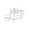 Mueble 60cm blanco The Gap Roca