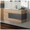 Mueble Roble/Antracita Mate CRONOS SALGAR