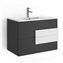 Mueble Antracita Mate/Blanco CRONOS SALGAR