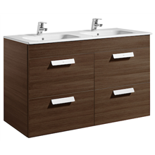 Mueble wenge 120cm 4 cajones Debba Roca