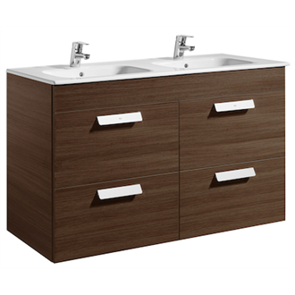 Mueble wenge 120cm 4 cajones Debba Roca