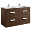 Mueble wenge 120cm 4 cajones Debba Roca