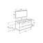 Pack mueble roble 120cm 4 cajones Debba Roca