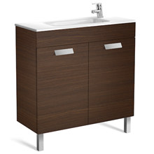 Mueble wenge 80cm compacto con puertas Debba Roca