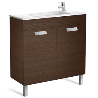 Mueble wenge 80cm compacto con puertas Debba Roca