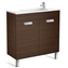 Mueble wenge 80cm compacto con puertas Debba Roca