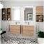 Mueble 81cm Natural fondo reducido S35 SALGAR
