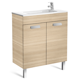 Mueble roble 70cm compacto con puertas Debba Roca
