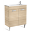 Mueble roble 70cm compacto con puertas Debba Roca