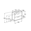 Mueble gris 70cm compacto 2 cajones Debba Roca