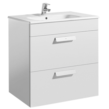 Mueble blanco 70cm 2 cajones Debba Roca