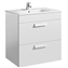 Mueble blanco 70cm 2 cajones Debba Roca