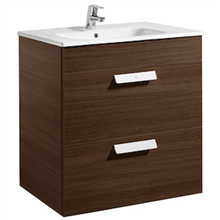 Mueble wenge 70cm 2 cajones Debba Roca